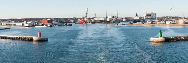 Frederikshavn Dinamarca Dezembro 2009 Deixando Porto Frederikhavn Ferry — Fotografia de Stock