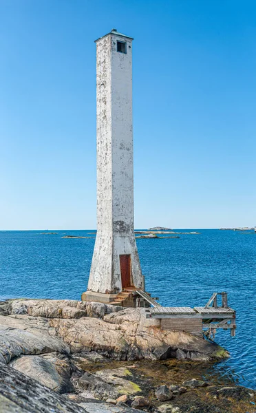 Ockero Sweden April 2012 Abandoned Lighthouse Foto — стокове фото