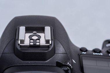 Göteborg, İsveç - Haziran 2019: Canon EOS 6D Mark II 'nin Ayrıntıları.