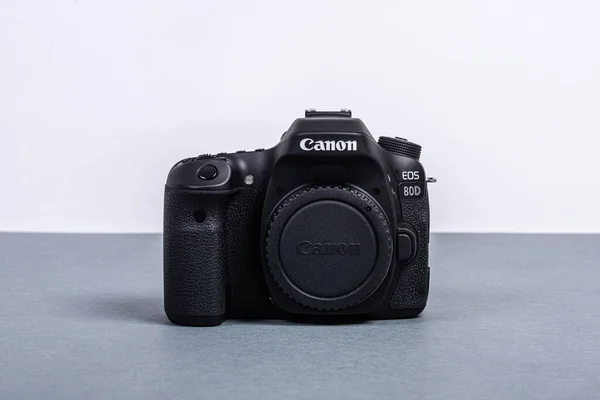 Gotemburgo Suecia Junio 2019 Vista Frontal Canon Eos 80D — Foto de Stock