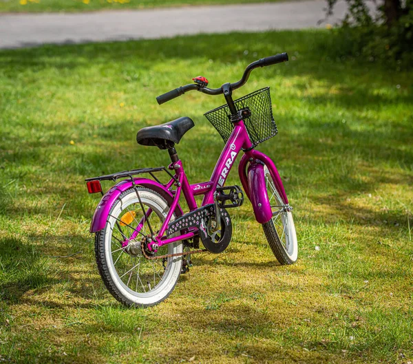 Gotemburgo Suecia Mayo 2019 Bicicleta Púrpura Para Niños Sierra Belle — Foto de Stock