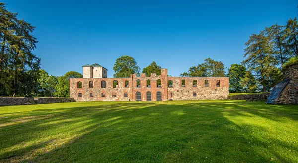 Alingsas Suède Juin 2019 Grafsnas Slott Précisément Ses Ruines Conservées — Photo