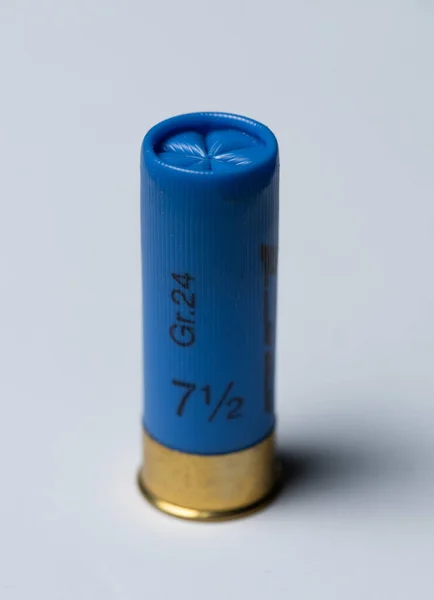 Göteborg Svédország 2019 Július Rc1 Competition Gauge Shotgun Shell Fehér — Stock Fotó