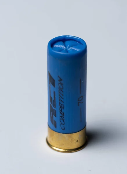 Gotemburgo Suécia Julho 2019 Rc1 Competition Gauge Shotgun Shell White — Fotografia de Stock