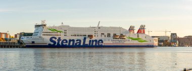 Stena İskandinavya feribotu Göteborg 'a yanaştı..