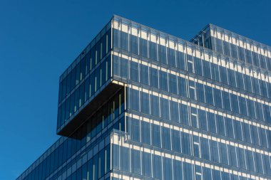 Göteborg, İsveç - 17 Ekim 2021: Platinan ofis kompleksinin dış görünüşü.