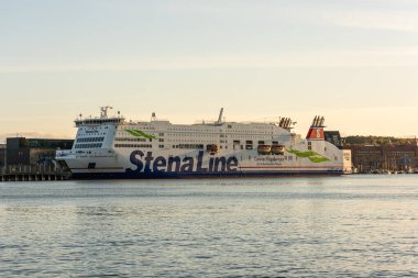 Stena İskandinavya feribotu Göteborg 'a yanaştı..