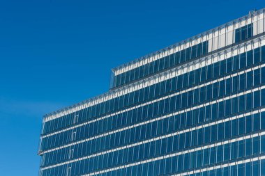 Göteborg, İsveç - 17 Ekim 2021: Platinan ofis kompleksinin dış görünüşü.