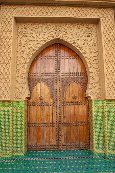 Porte de stijl marocain — Stockfoto