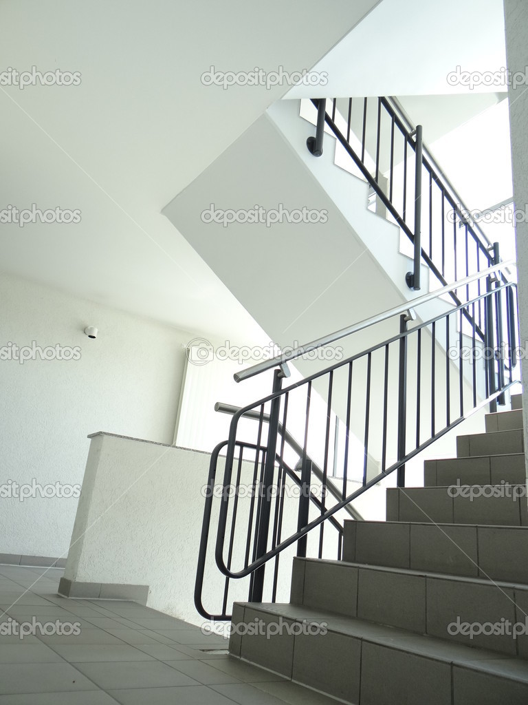 Staircase in the entrance