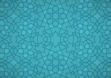 Turquoise Ottoman Pattern