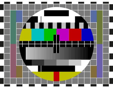 sinyal tv ekranında