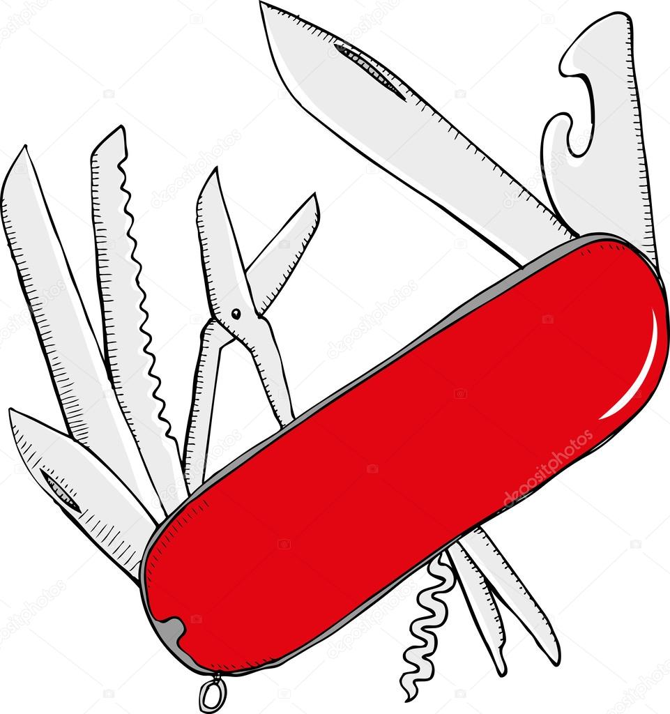 Military pocket knife