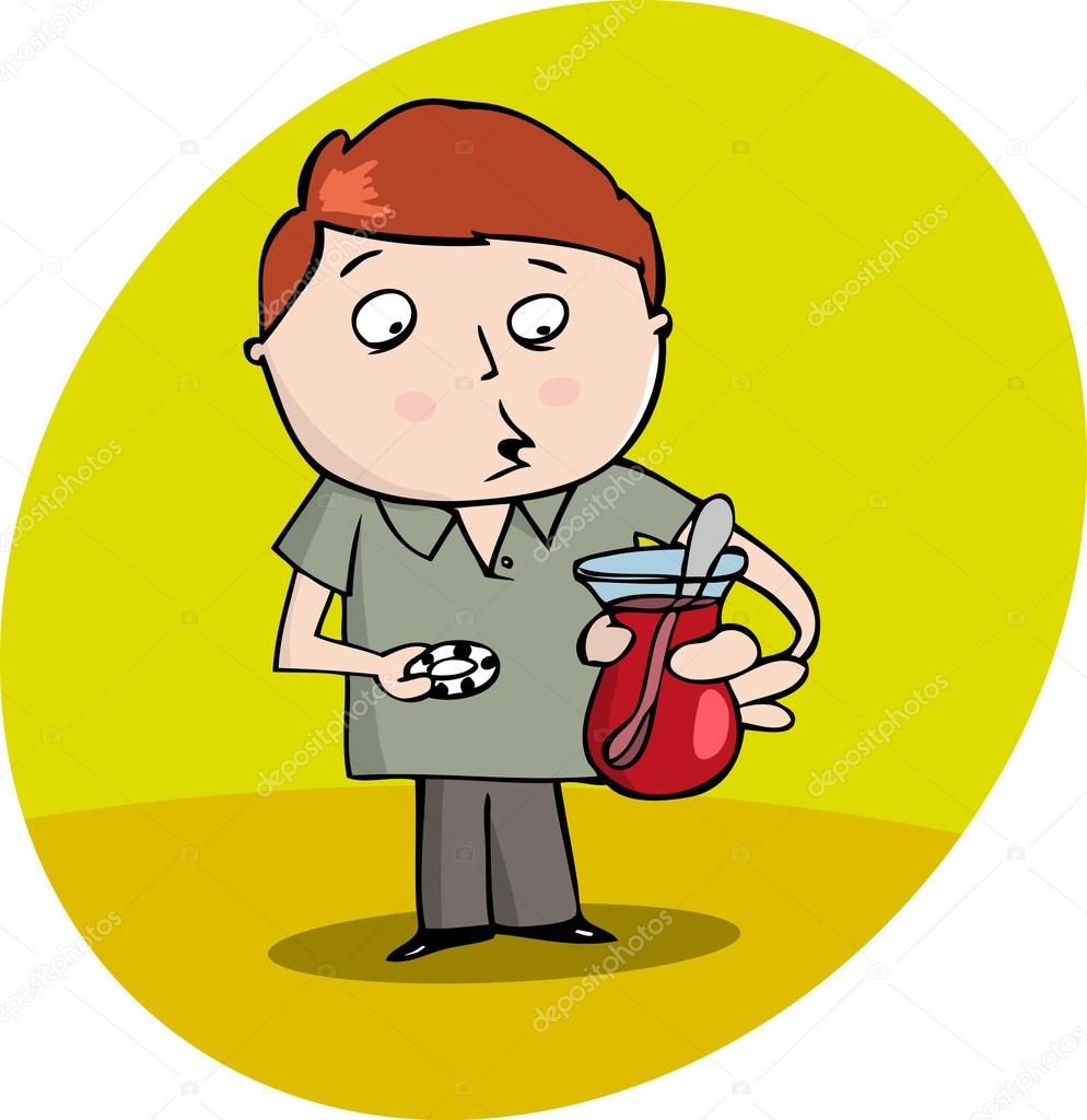 Cartoon Man Drink Tea Stock Vector Image by ©kursatunsal #29186851 Cartoon Man Drink Tea Stock Vector Image by ©kursatunsal #29186851