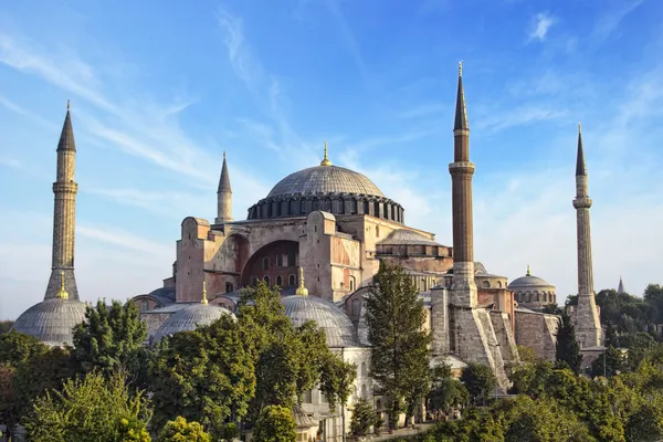 Mesquita Hagia Sophia em Istambul Turquia — Fotografia de Stock