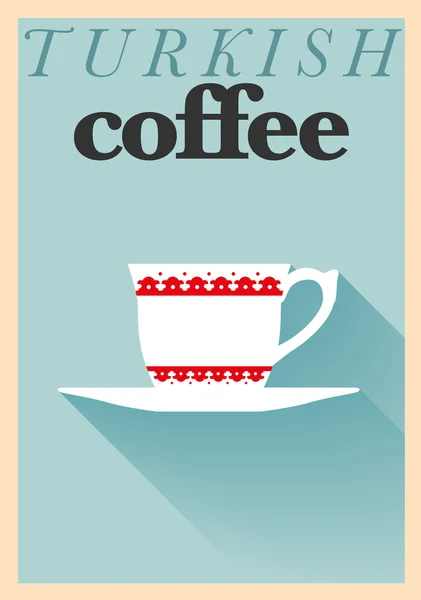 Kaffeeplakat — Stockvektor
