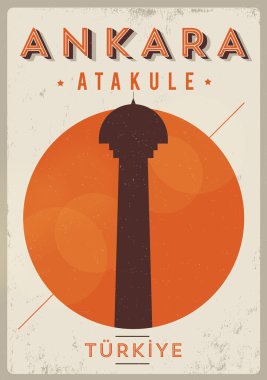 Vintage Ankara Poster