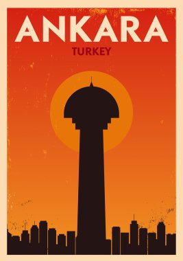 Vintage Ankara Poster