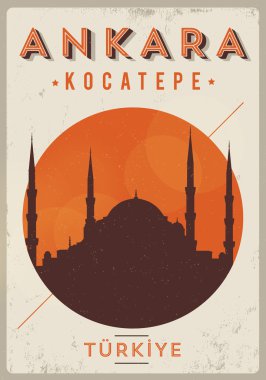 Vintage Ankara Poster