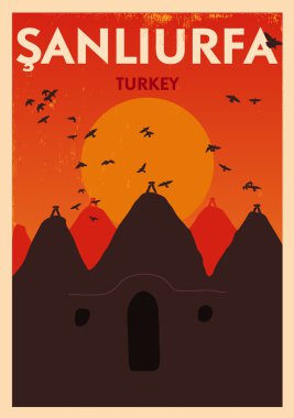 Vintage Şanlıurfa poster