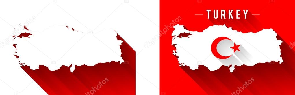 Republic of Turkey Map Design