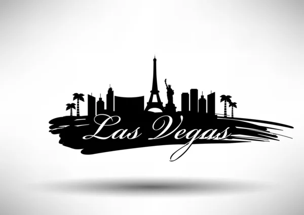 Las vegas city skyline tasarımı