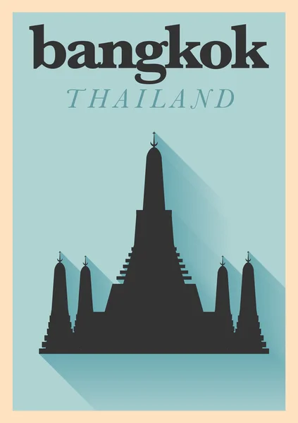 Bangkok stad — Stockvector