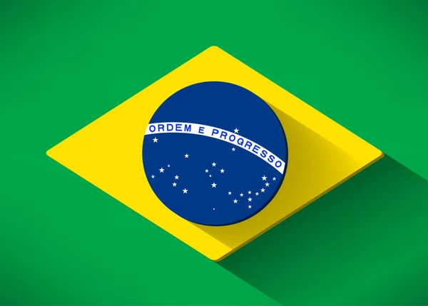Brazilian Flag — Stock Vector
