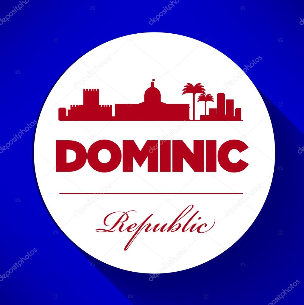 Dominician Republic Typography Design