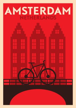 Amsterdam City Poster Design