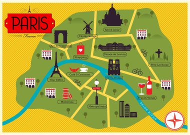 paris şehir haritası