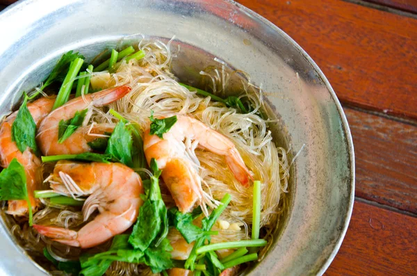 Bihun udang panggang . — Stok Foto