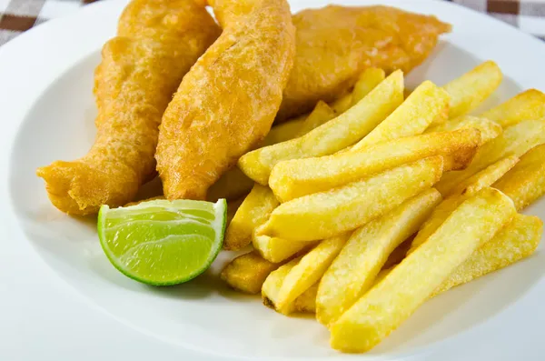 Fisch und Chips — Stockfoto
