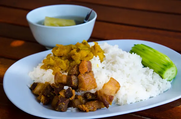 Thai set prânz — Fotografie, imagine de stoc