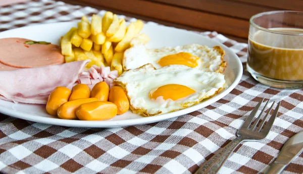 Amerykańskie śniadanie Obrazy Stockowe bez tantiem