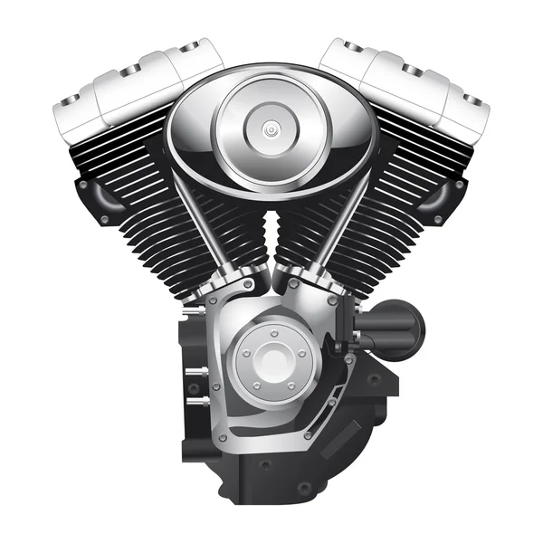 Мотоциклетный двигатель — стоковый вектор