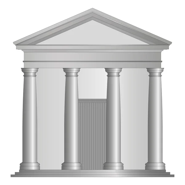 Temple de Toscane — Image vectorielle