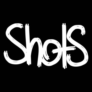 Alkol çubuğu menüsü sözcükleri için el yazısı yazı tipleri. İşin için isim iç. Tahtada kalın tebeşir görünümlü, dinamik bir el yazısı var. Çekimler