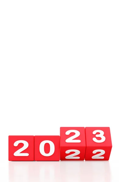 023 Ano Novo Feliz Ano Novo 2023 Ilustração — Fotografia de Stock