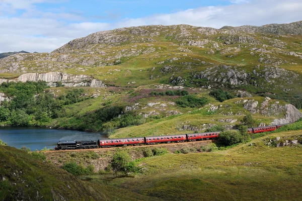 Harry Potter steam train — Stock Photo, Image