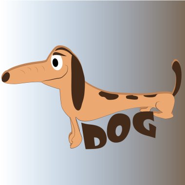 mutlu uzun köpek