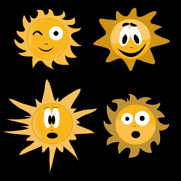 Forma solar — Vetor de Stock