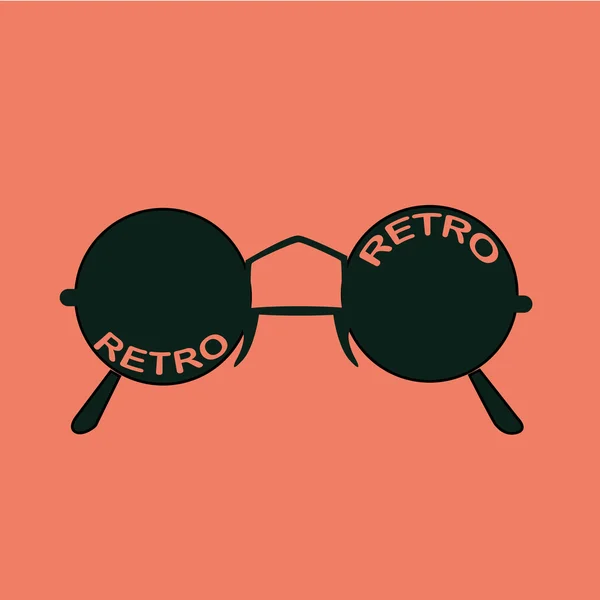 Gafas simples — Vector de stock