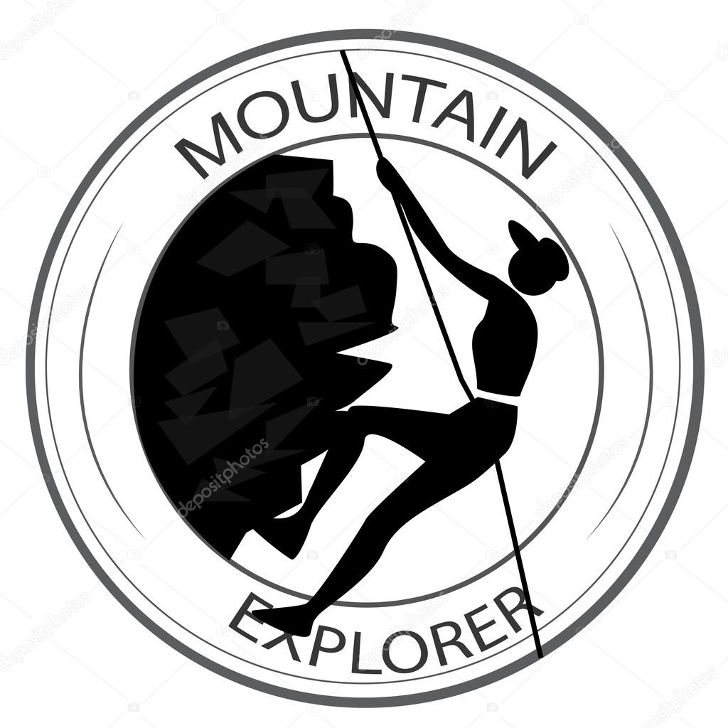 icon of hiking
