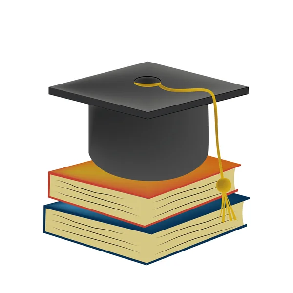 La graduación de conocimientos — Vector de stock