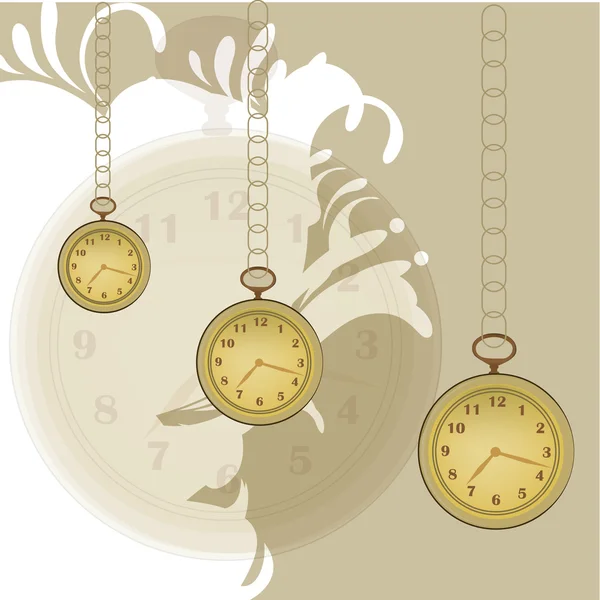 Карманные часы — стоковый вектор