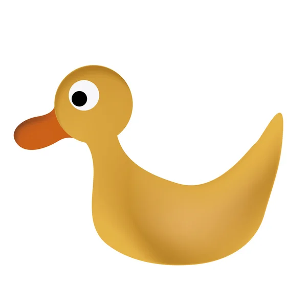 Simple duck — Stock Vector