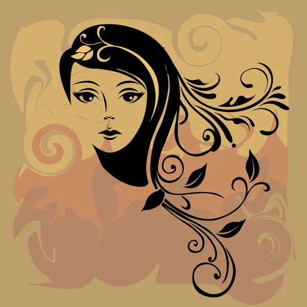 Mujer — Vector de stock