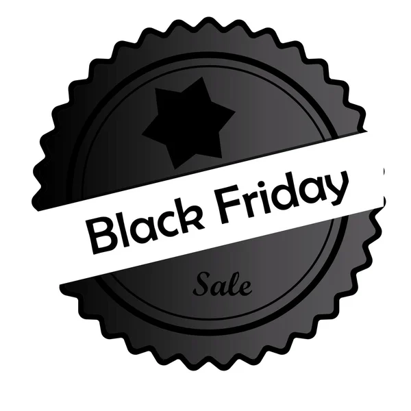 Les ventes du vendredi noir — Image vectorielle