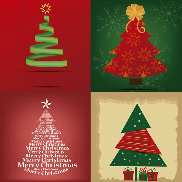 Christmas tree — Stock Vector